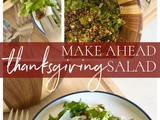 Make Ahead Thanksgiving Salad