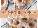 Pumpkin Spice Baked Donuts
