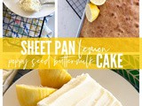 Sheet Pan Lemon Poppy Seed Buttermilk Cake