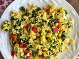 Cottage Cheese Scrambled Egg Skillet