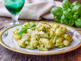 Gnocchi al pesto filanti e cremosi