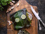 Fish in Banana Leaves