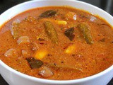 Kovakkai Puli Kuzhambu (Ivy Gourd Sambar)