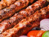 Suran Chana Dal Seekh Kebab