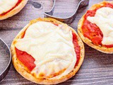 Mini Ghost Pizzas