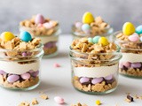 Velikonočni cheesecake kozarčki (brez peke)