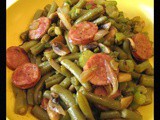 Green Beans Zydeco with Sausage