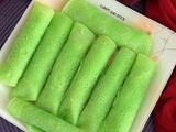 Green peas bengali crepe pitha