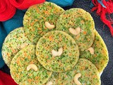 The savoury bengali style pancake