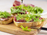 Prosciutto Mascarpone Bruschetta