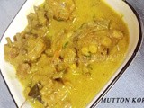 Mutton Korma