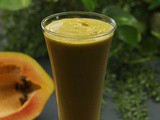 NutriSun Smoothie with Papaya, Mango and Coconut Milk | 30 Smoothie recipes (22/30)