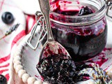 Blueberry Jam With Lemon And Lavender