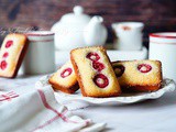 Financiers aux framboises de Cyril Lignac