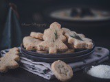 Sablés au parmesan sans oeufs