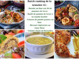 Recettes batch cooking : 5 dîners de novembre à préparer le dimanche