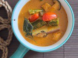 Malaysian style vegetable curry