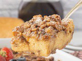 Brown Butter Praline French Toast Casserole
