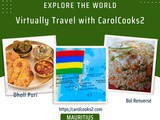 CarolCooks2…a-z World Cuisines…Part 55…Discovering the Cuisine of Mauritius…Magic Bowl…Bol Renverse…Mauritian Coconut Pancakes