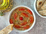 Hummus ceci e pomodorini