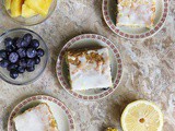 Pineapple Blueberry Lemon Poppyseed Cake