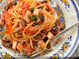 Pasta al sugo di pesce spada alla siciliana