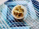 Spicy Avocado Deviled Eggs