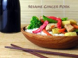 Sesame Ginger Pork