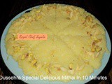 Dussehra Special Delicious Mithai In 10 Minutes Recipe In Marathi