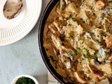 Μανιτάρια stroganoff (στρογγανόφ)