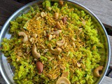 Aval Upma with Coriander & Coconut