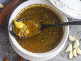 Black Chickpea Rasam (Kadala Rasam with Chickpea Stock)