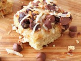 Magic Cookie Bars with Shortbread Crust