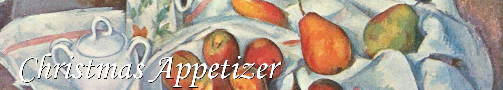 Very Good Recipes - Christmas Appetizer